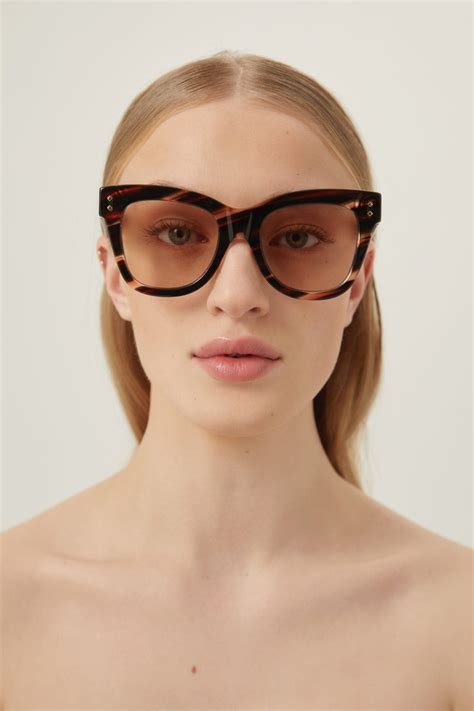 gucci clear cat eye glasses|gucci cat eye sunglasses havana.